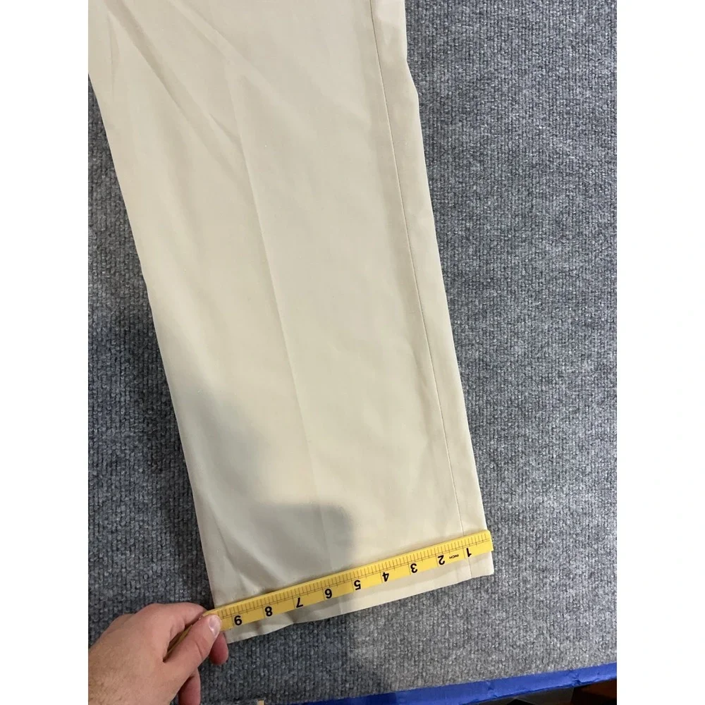 Orvis Pants Mens 40 Khaki Chino Casual Dress Travel Outdoor Lightweight Comfort